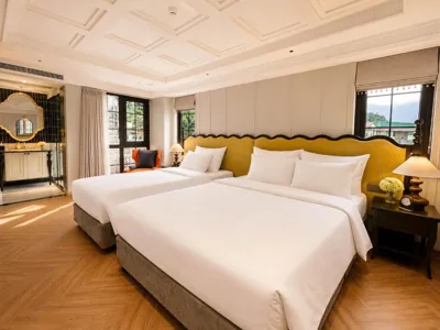 Camera Tripla Deluxe — Palais De Sapa Boutique Hotel